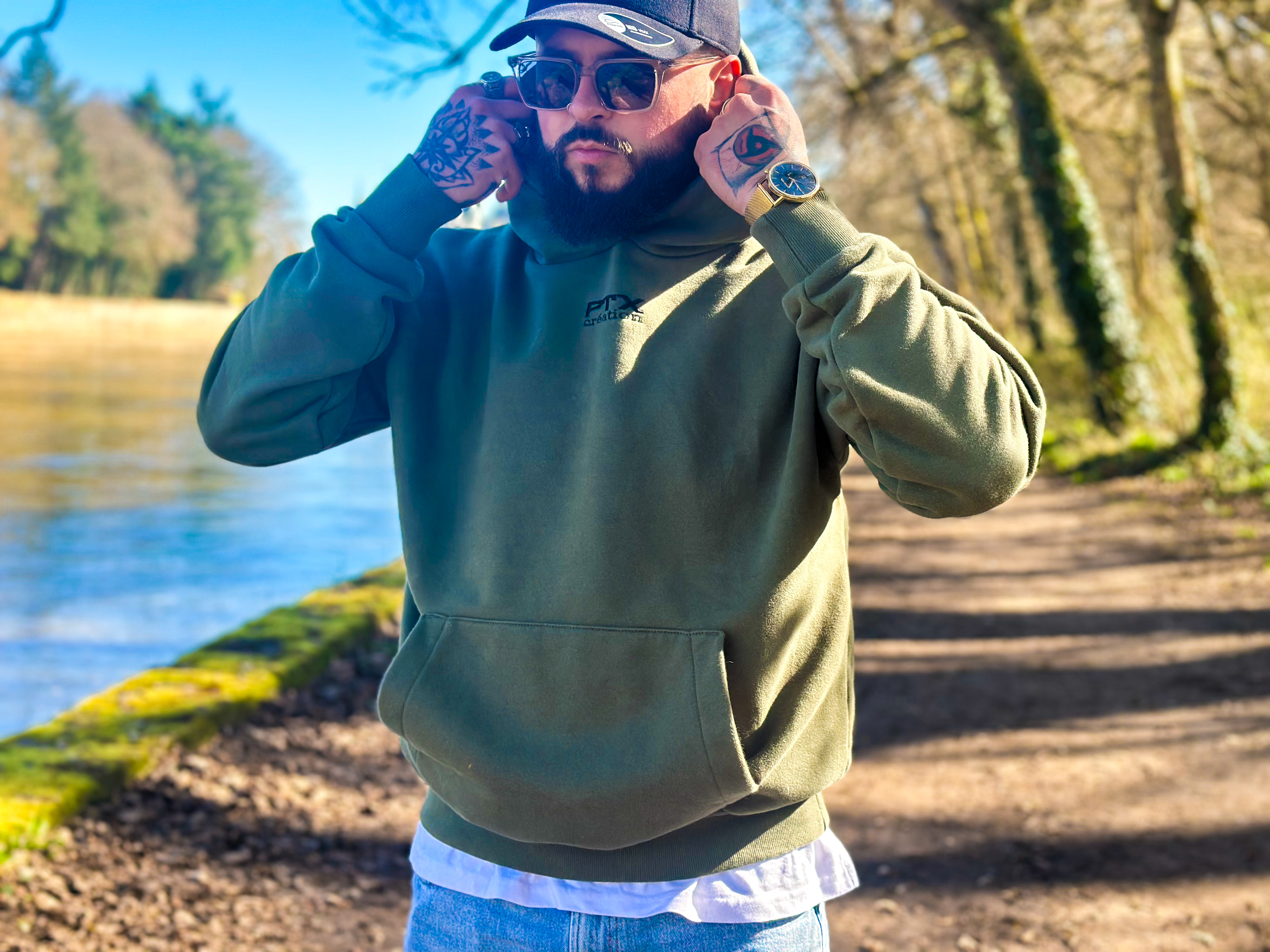 Image de Hoodie kaki